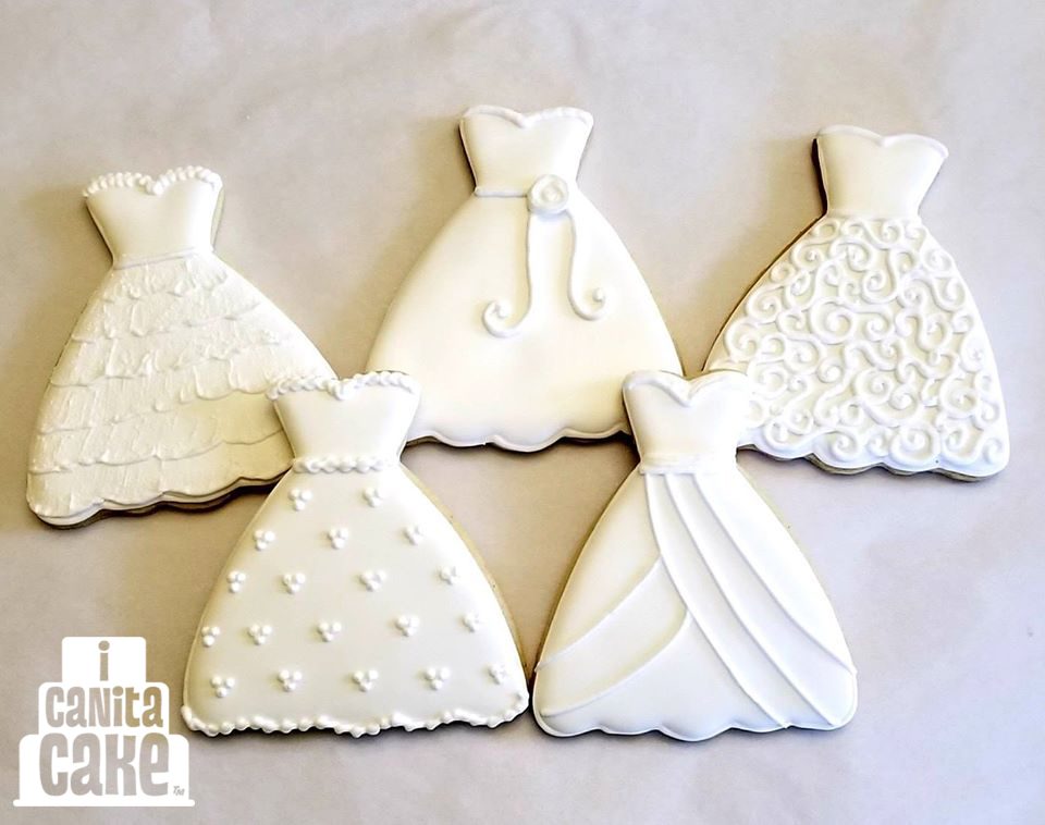 Wedding Dress Cookies