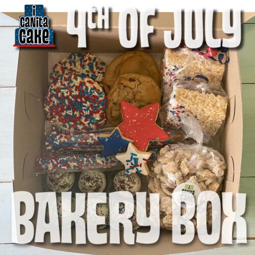 4th of July BAKERY BOX by I Canita Cake