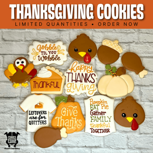 Thanksgiving Cookies by I Canita Cake