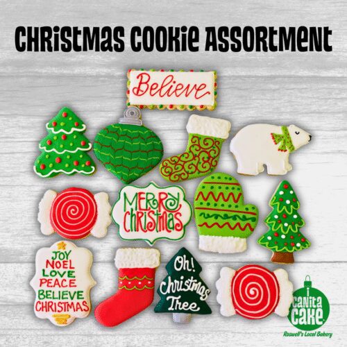 Christmas Cookie Assortment by I Canita Cake