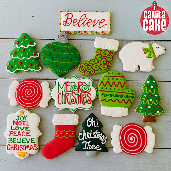 Christmas Cookie assortment by I Canita Cake