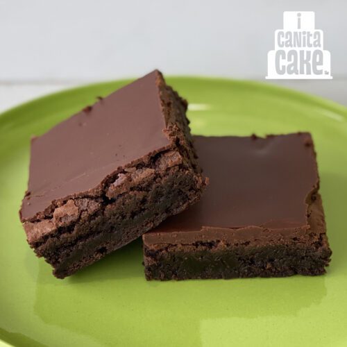 Chocolate Ganache Brownies by I Canita Cake