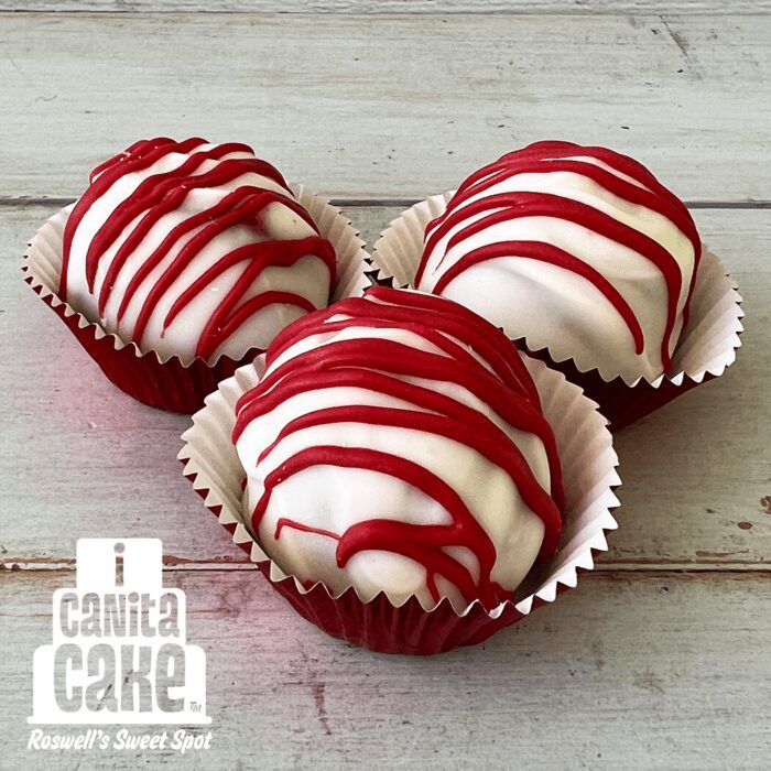 Red Velvet Cake Bites by I Canita Cake