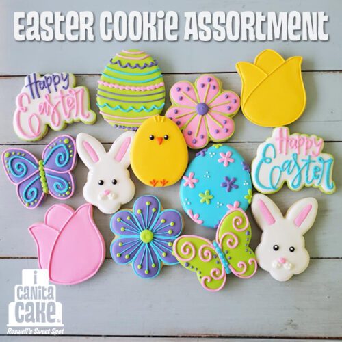 Easter Cookie Assortment by I Canita Cake