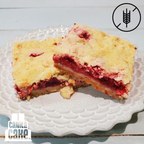 Gluten Free/Vegan Red Berry Pie Bar by I Canita Cake