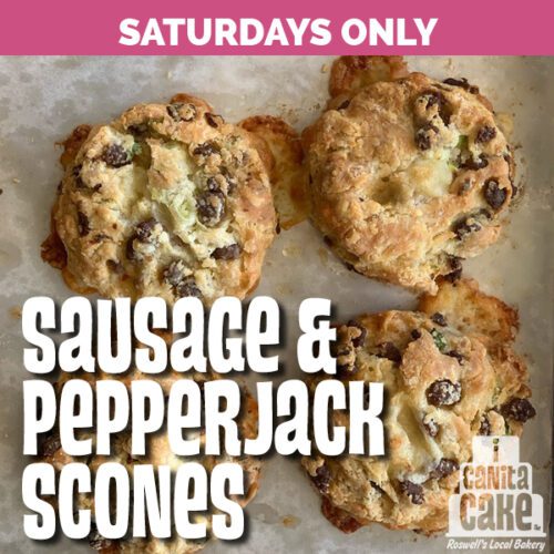 Sausage & Pepper-jack Scones by I Canita Cake