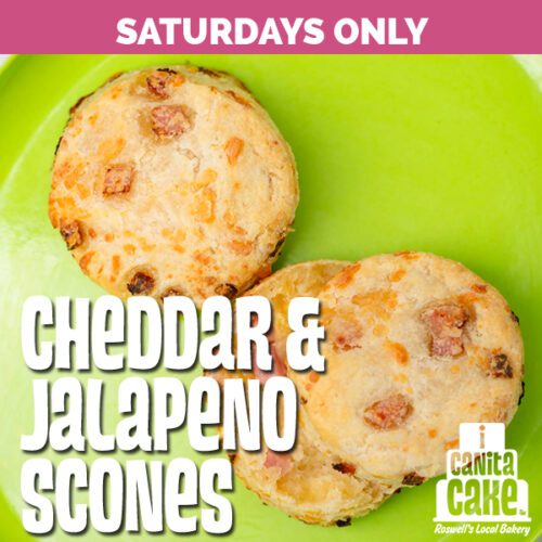 Cheddar and Jalapeño Scones by I Canita Cake