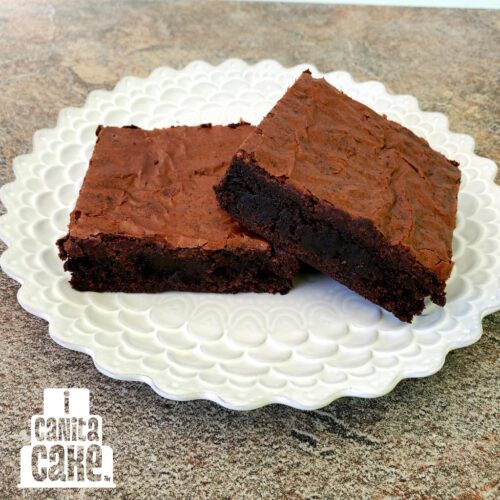 Double Chocolate Buttermilk Brownie by I Canita Cake