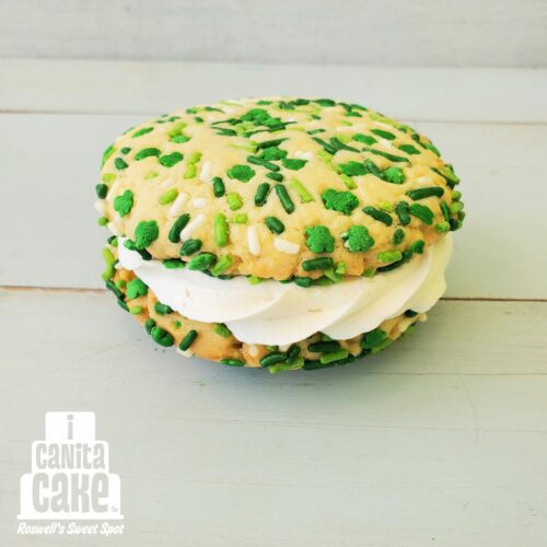 March Happy Sprinkle Cookie Sandwich by I Canita Cake