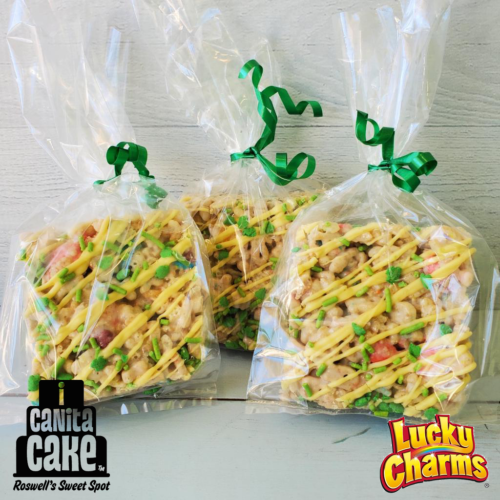 Lucky Charms Cereal Treats by I Canita Cake