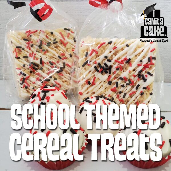 School Themed Cereal Treats by I Canita Cake