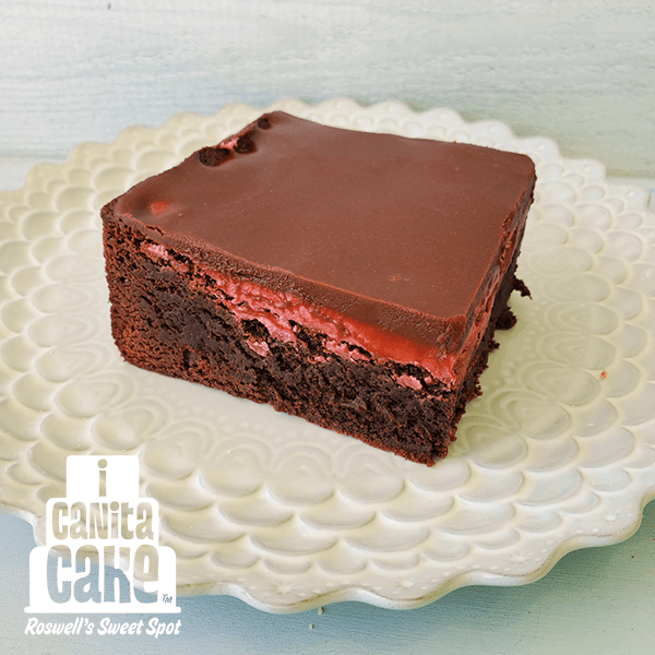 Raspberry Ganache Brownie by I Canita Cake