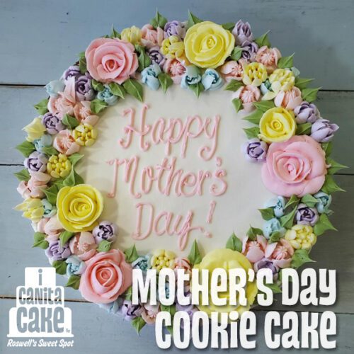 Mother's Day Cookie Cake by I Canita cake
