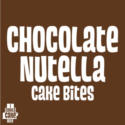 Chocolate Nutella Cake Bites by I Canita Cake