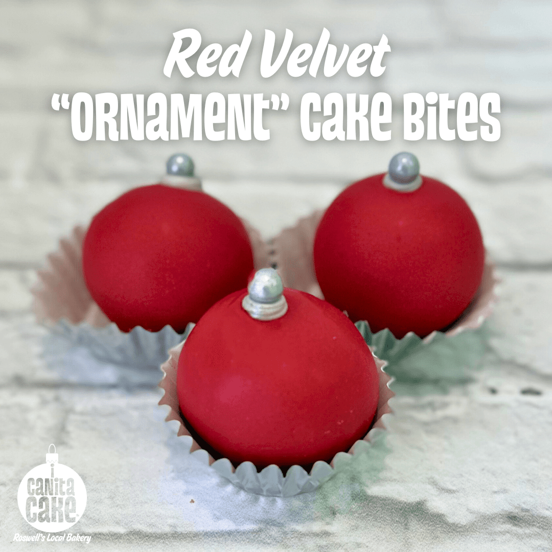 Red Velvet Cake Bites by I Canita Cake