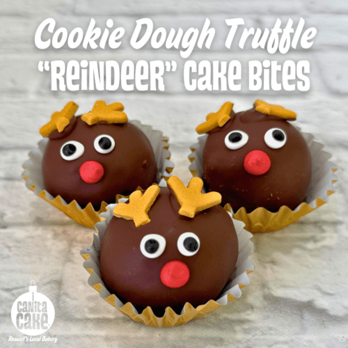 Reindeer Cookie Dough Truffles by I Canita Cake