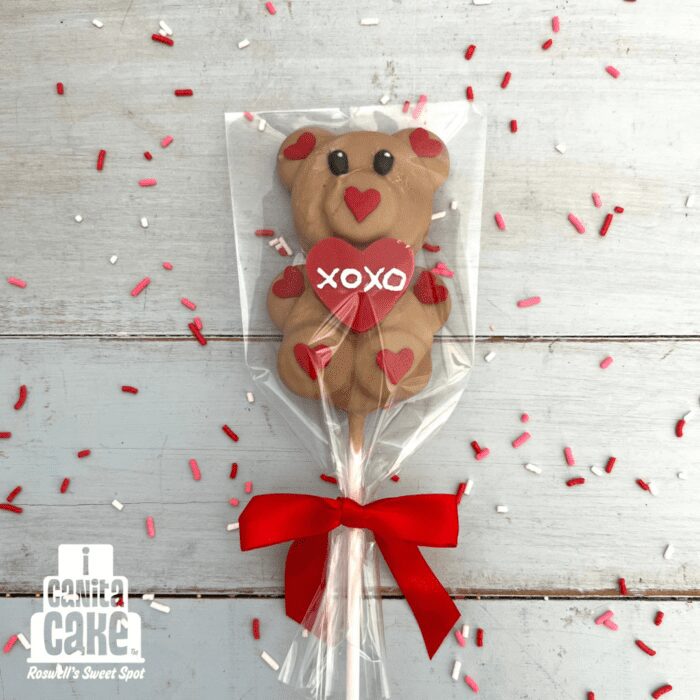 Dipped Oreo Bear Valentines by I Canita Cake