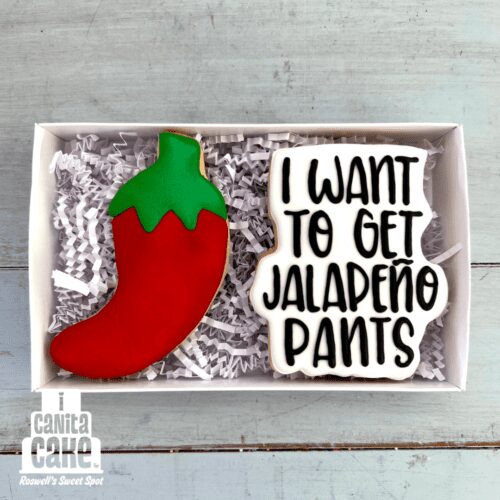 I Want to Get Jalapeño Pants Valentines Set by I Canita Cake