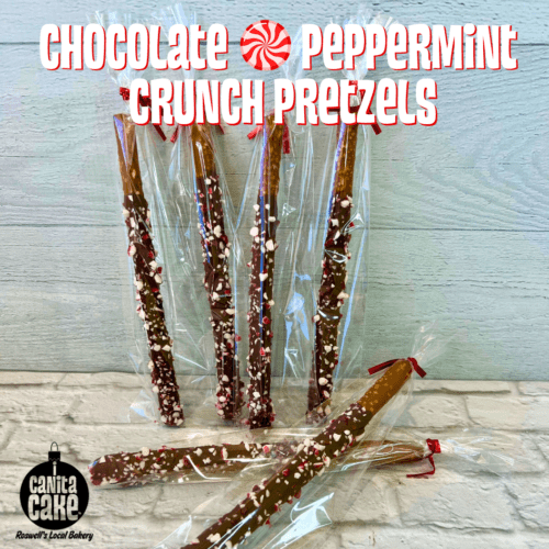 Chocolate Peppermint Crunch Pretzels by I Canita Cake