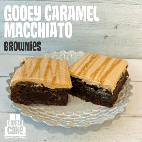 Gooey Caramel Macchiato Brownies by I Canita Cake