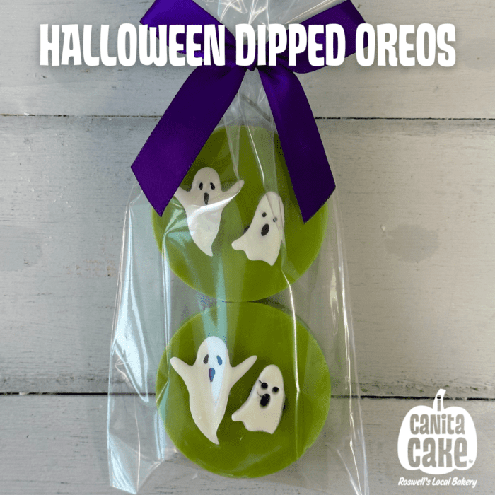 Dipped Oreos - Ghosts by I Canita Cake