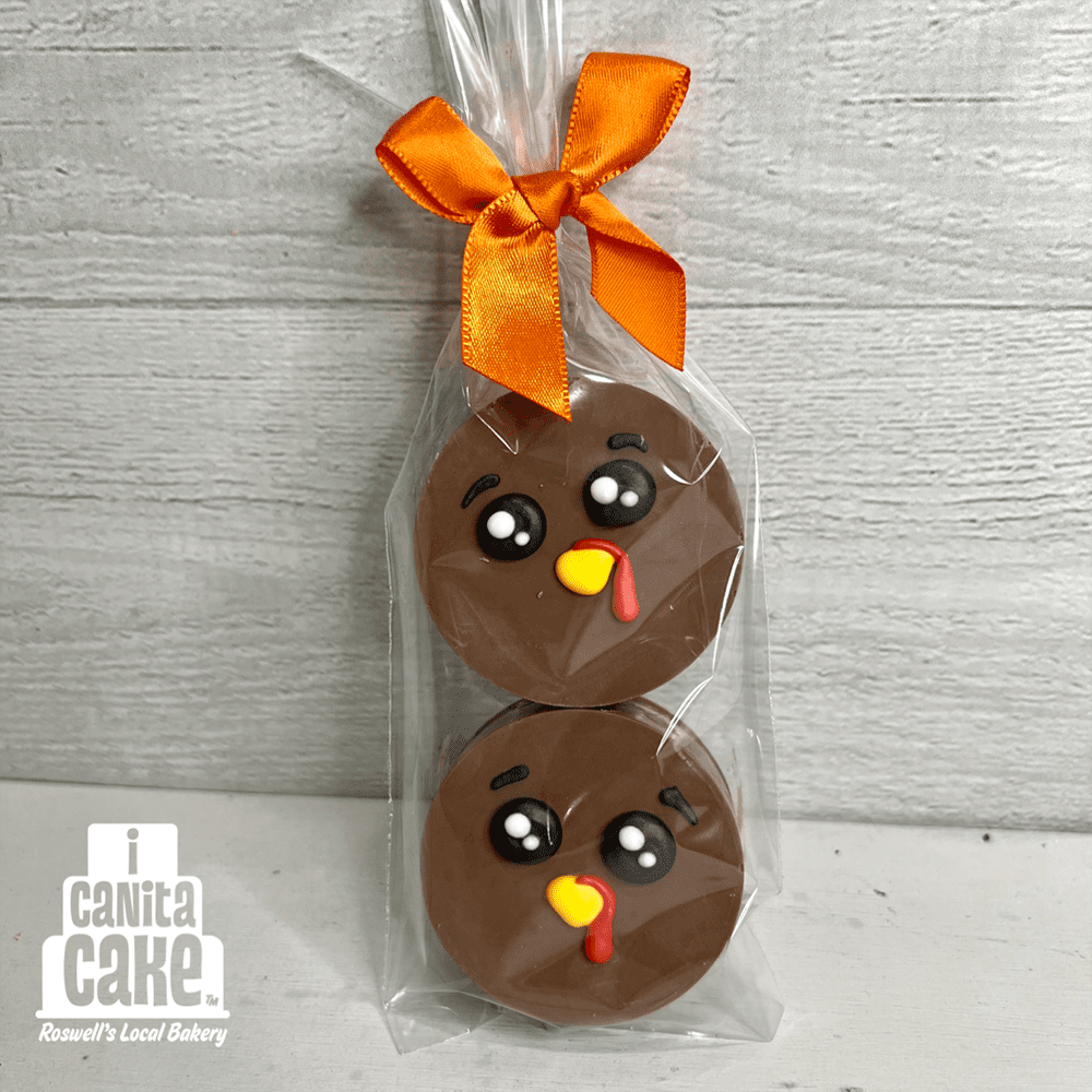 Dipped Oreos - Turkeys by I Canita Cake