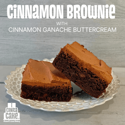 Cinnamon Brownie with Cinnamon Ganache Buttercream by I Canita Cake