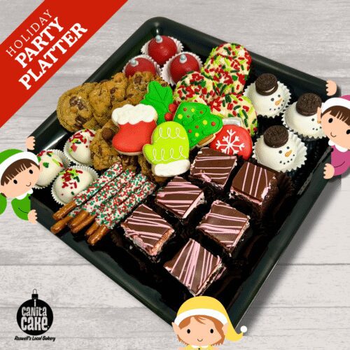 Holiday Party Platter by I Canita Cake